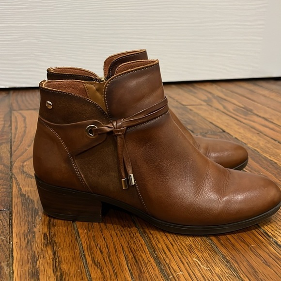 PIKOLINOS Daroka Booties Womens Leather Upper Size EU 37 - Picture 1 of 11